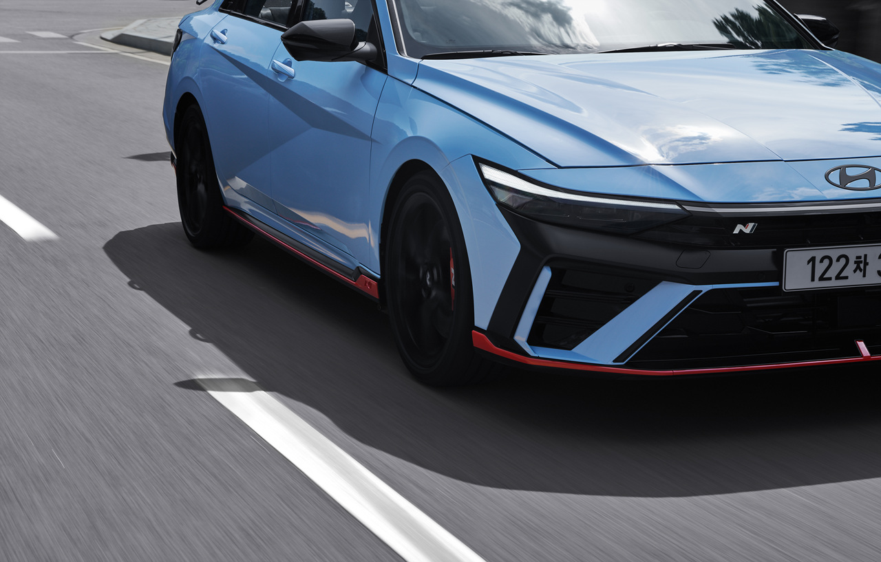 현대 2.5리터 터보 엔진 이미지