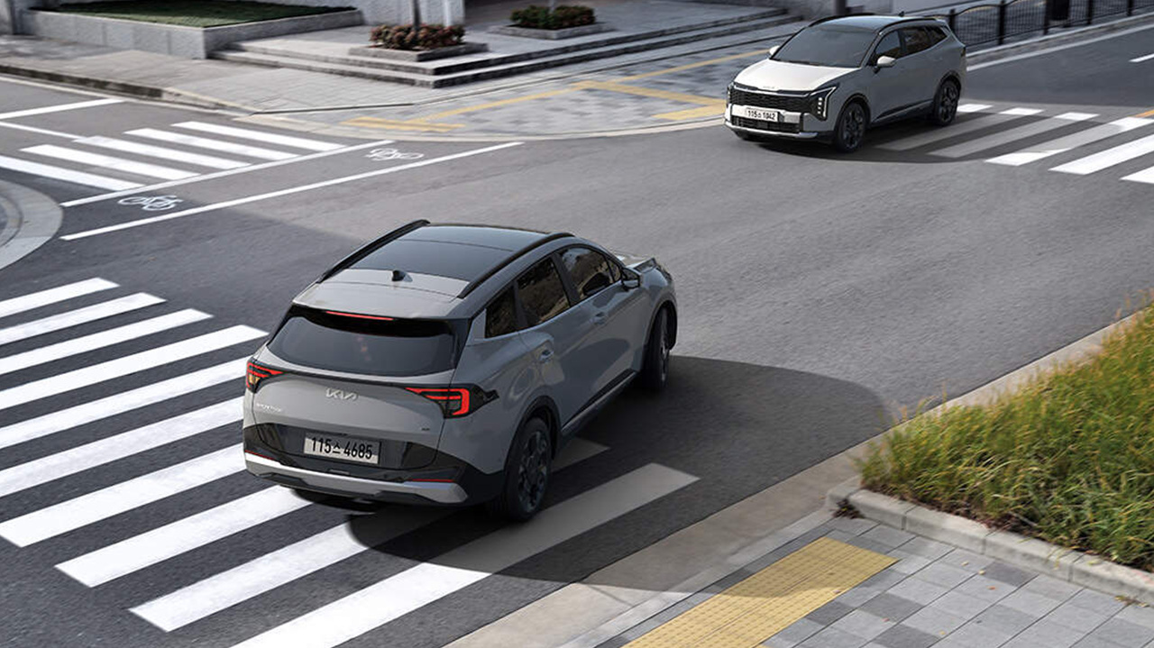 기아 스포티지 후면부 디자인